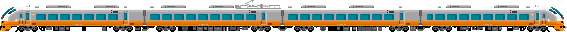 E653系「フレッシュひたち」オレンジ 4両